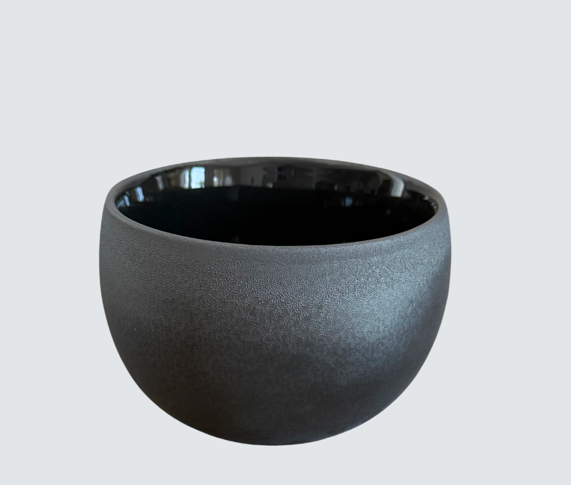 39 Arita Double Wall Latte Art Cup – Black