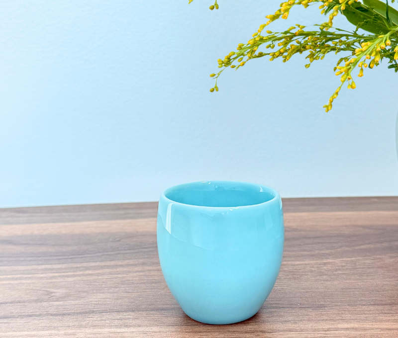 39 Arita Double Wall Cup – Pale Celadon (Size S)