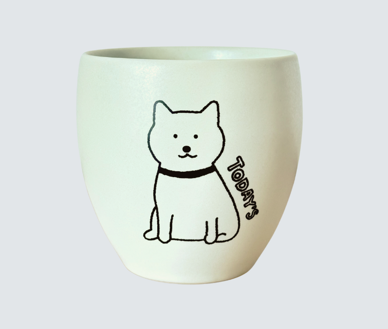 39 Arita Double Wall Cup – Kyoto Dog Edition