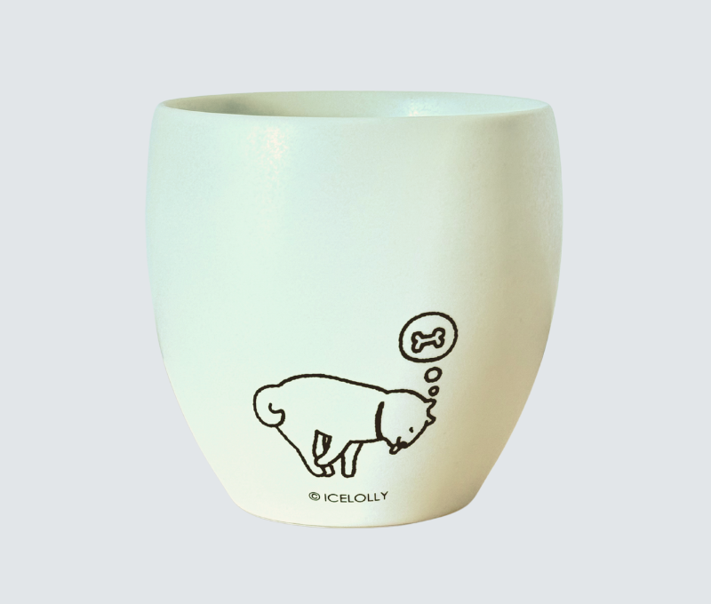 39 Arita Double Wall Cup – Kyoto Dog Edition