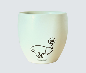 39 Arita Double Wall Cup – Kyoto Dog Edition