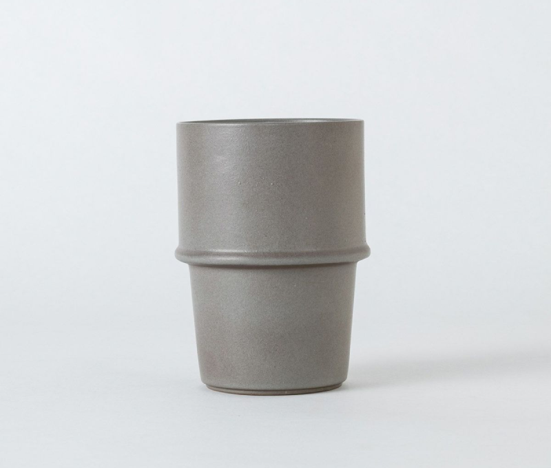 Modern Shigaraki Tumbler – 250ml, Gray
