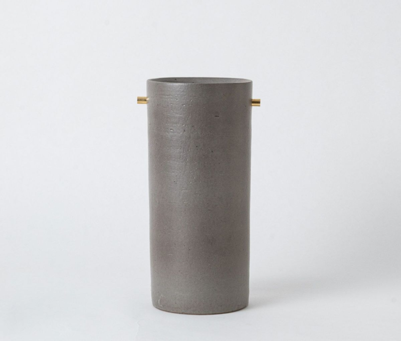 Modern TEOKE Vase Gray (Large) - ARTLAB TAKUMI
