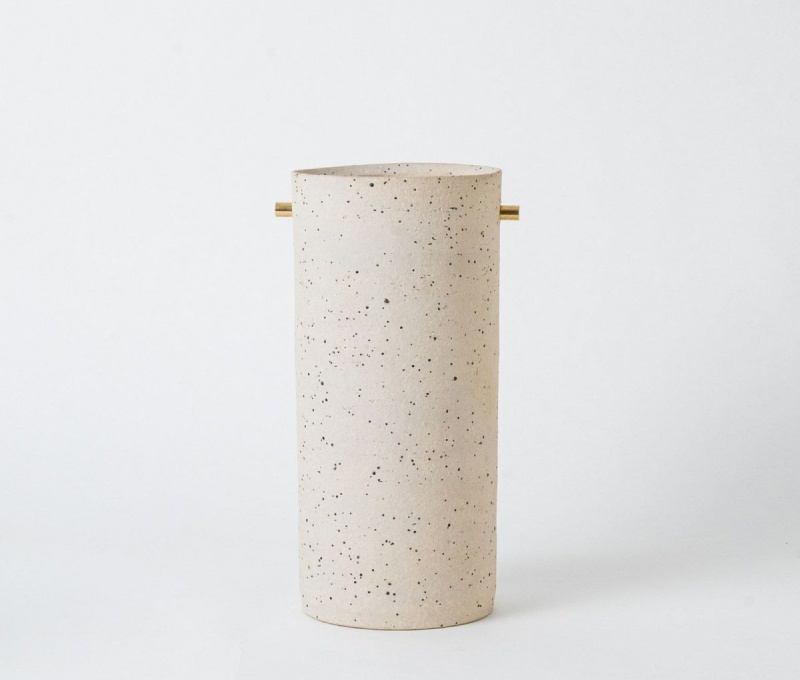 Modern TEOKE Vase Mikage White (Large) - ARTLAB TAKUMI